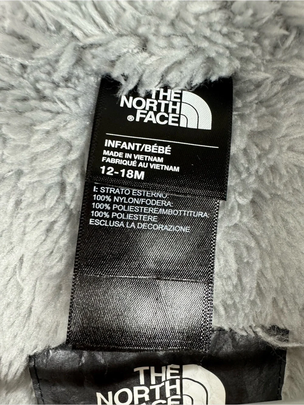 The North Face ThermoBall Eco Bunting gray EUC G